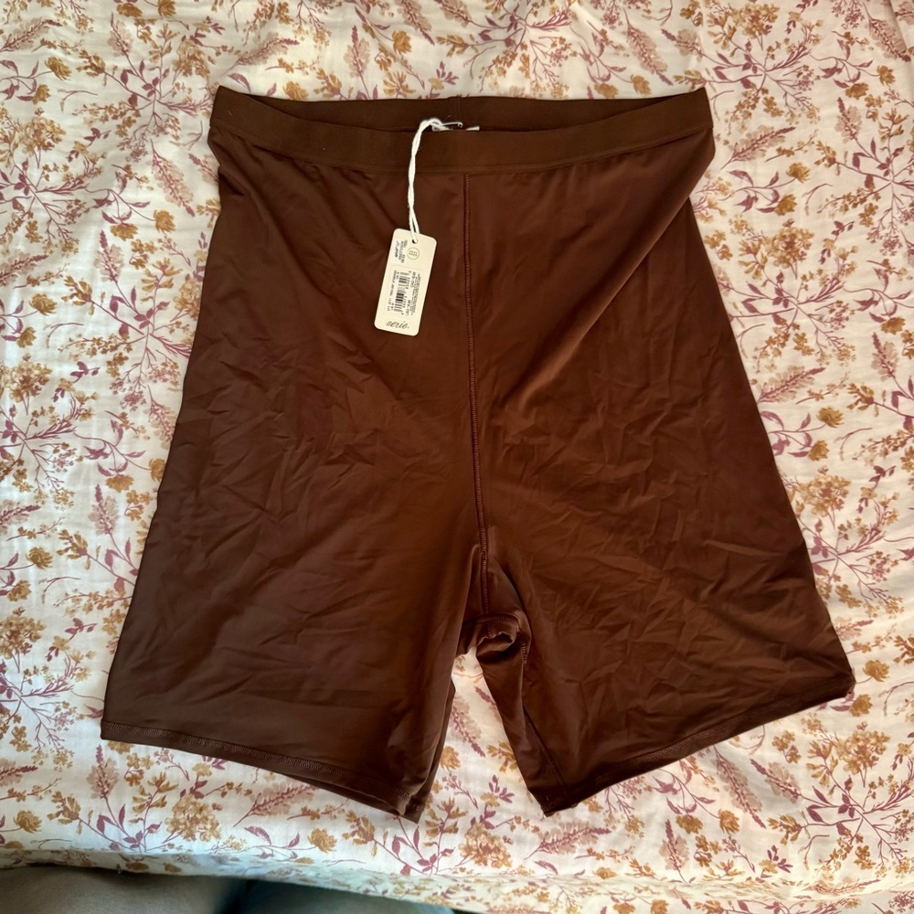 NWT Aerie SMOOTHEZ Microfiber Biker Short Underwear 🌿